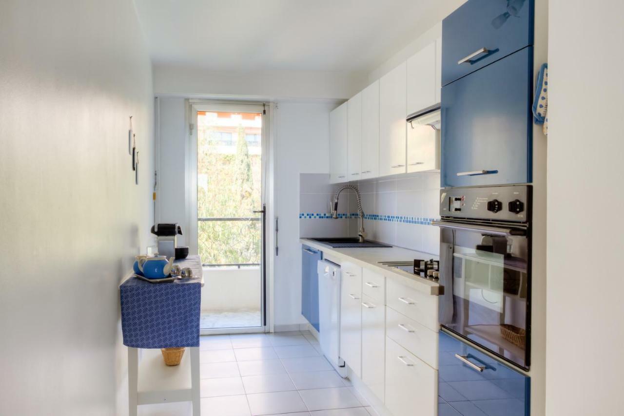 Confortable 3 Pieces Avec Superbe Vue Mer Nice Exterior photo