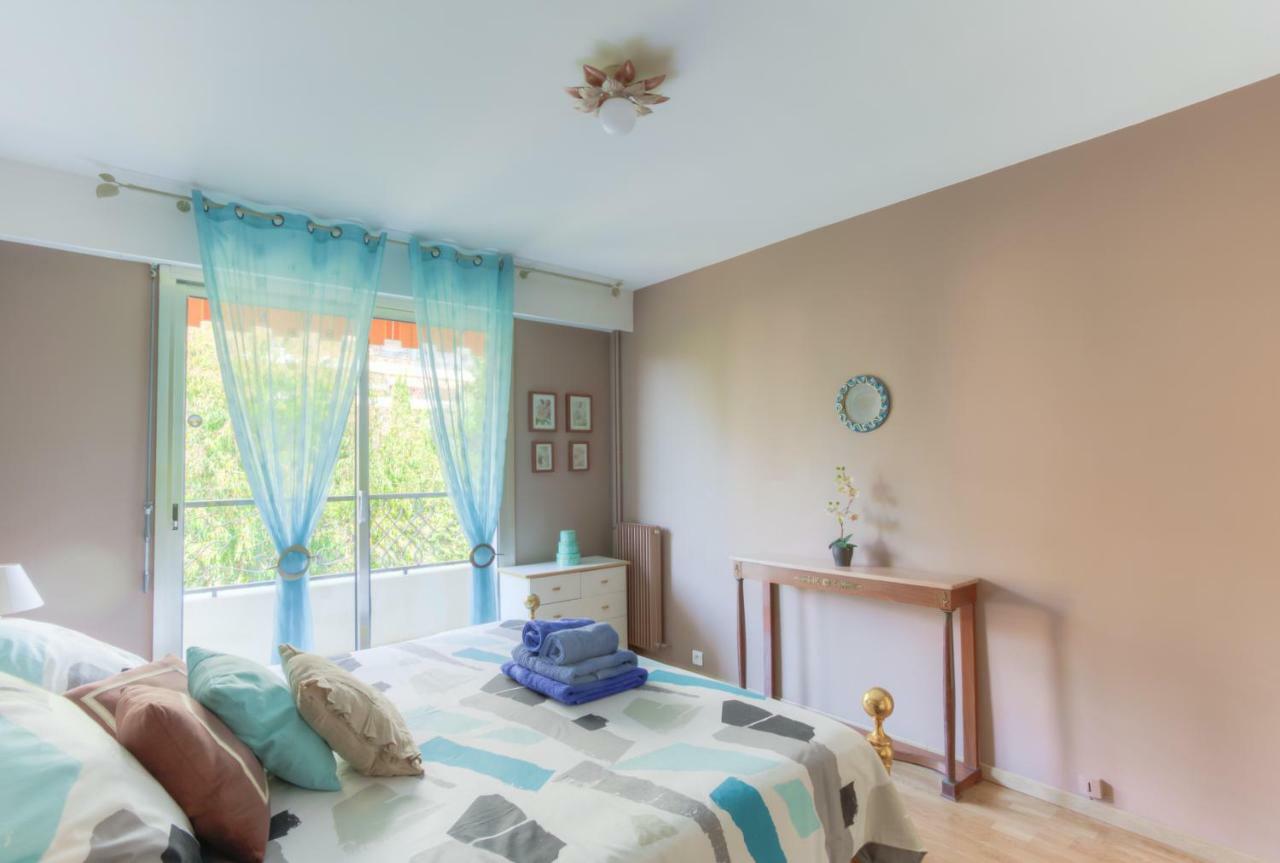 Confortable 3 Pieces Avec Superbe Vue Mer Nice Exterior photo