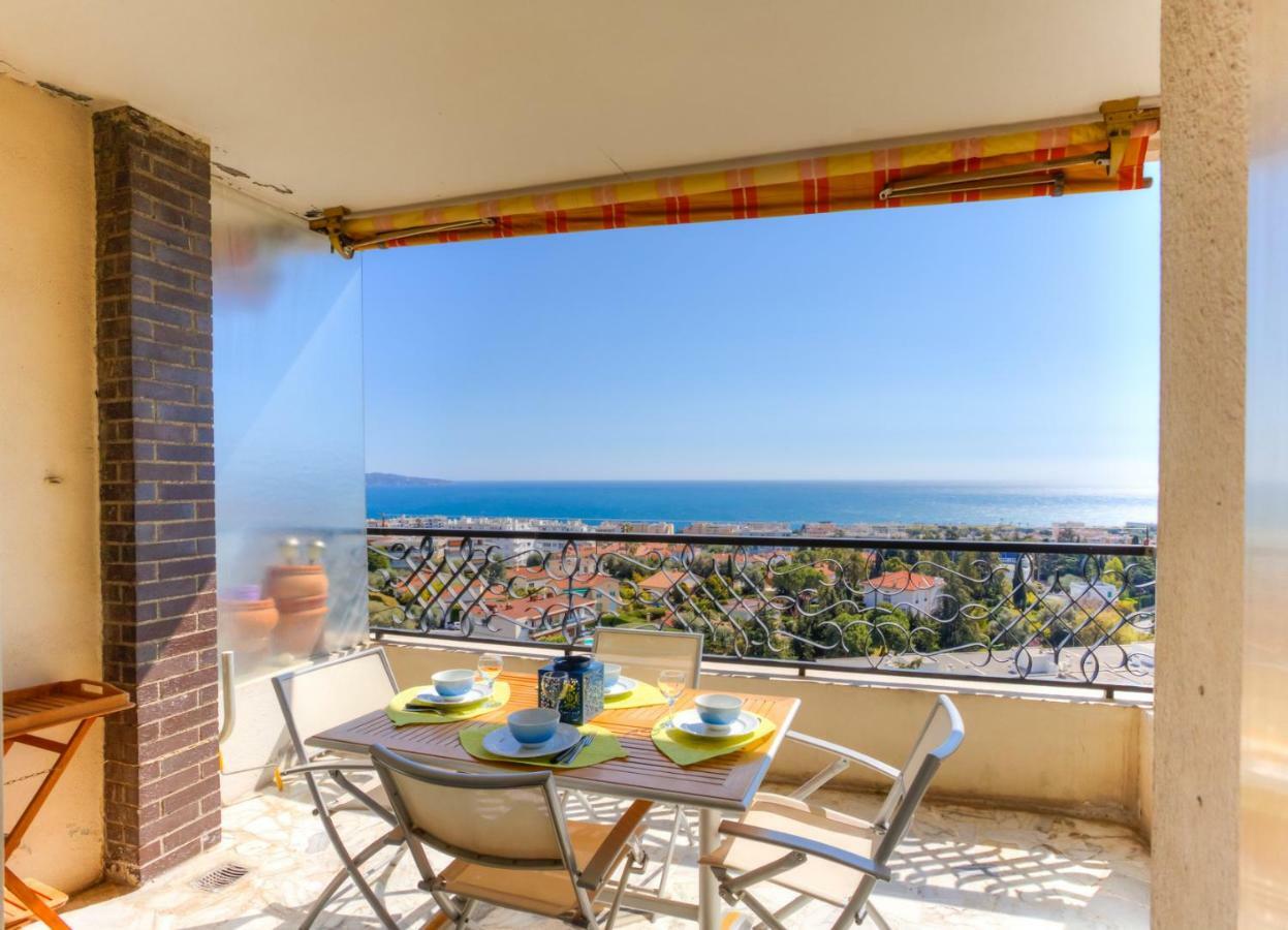 Confortable 3 Pieces Avec Superbe Vue Mer Nice Exterior photo